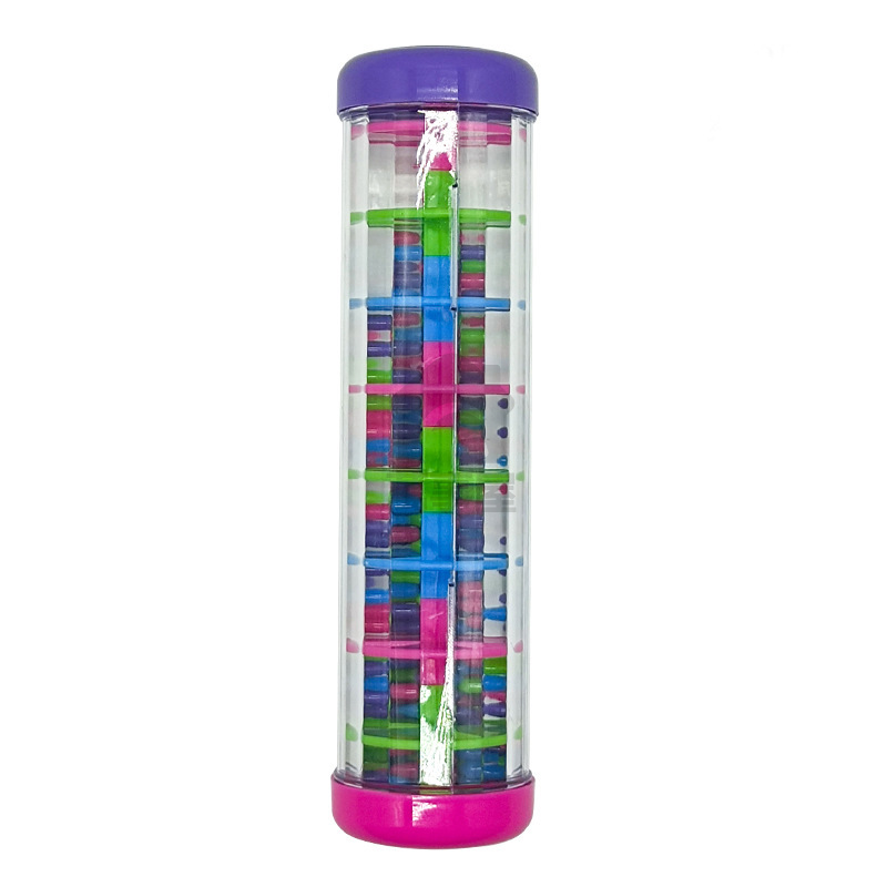 玩具 安撫雨聲筒手搖鈴 嬰兒玩具 寶寶玩具 沙漏樂器 兒童樂器 幼兒玩具 樂器玩具 一歲玩具 沙鈴 寶寶樂器A0736-規格圖9