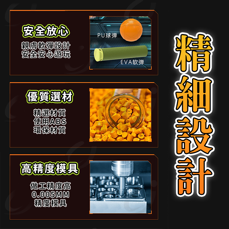 88發連發槍 兒童電動軟彈槍 EVA安全軟彈槍 電動連發 超大彈夾 超大容量軟彈槍 88發大彈夾 連射軟彈槍 A0744-細節圖7
