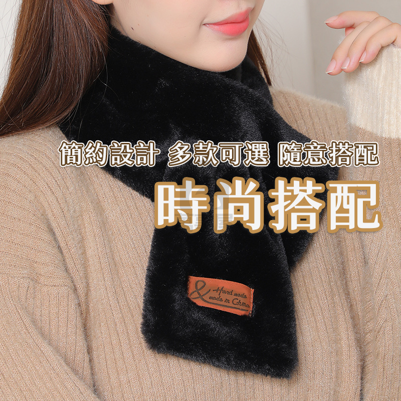 保暖圍巾 口袋圍巾 脖圍巾 圍脖 秋冬圍巾 圍巾男 圍脖短圍巾 冬季防寒圍巾 短圍巾小圍巾 中性圍巾脖子圍巾A0298-細節圖5