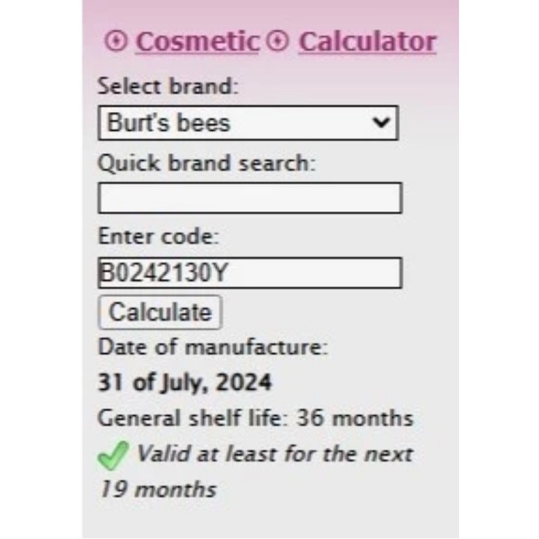 Burts＇s Bees 小蜜蜂爺爺 紅石榴護唇膏4.25g 單支銷售 (效期: 2027/07/31)-細節圖2