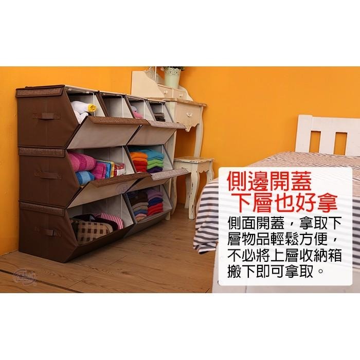 【百鈴】卡豪收多用立體可推疊收納箱(S)-細節圖5