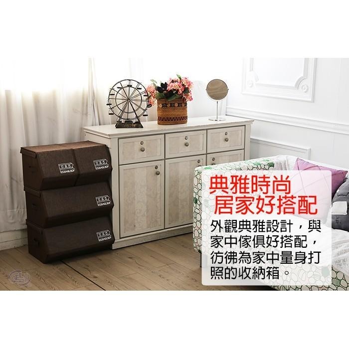 【百鈴】卡豪收多用立體可推疊收納箱(S)-細節圖7