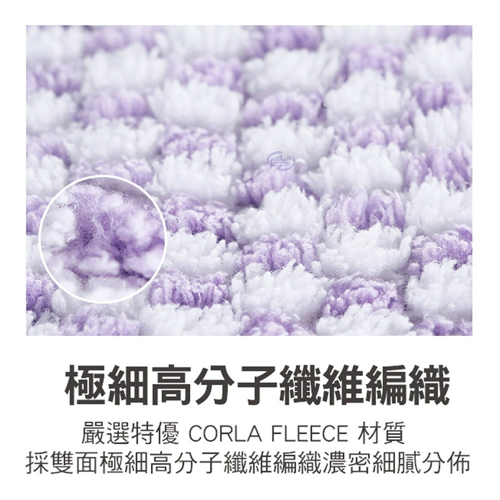 【百鈴】Aqua經典格紋舒適巾XM大毛巾(吸水巾/運動毛巾/擦汗巾/擦頭巾/包頭巾)-細節圖7