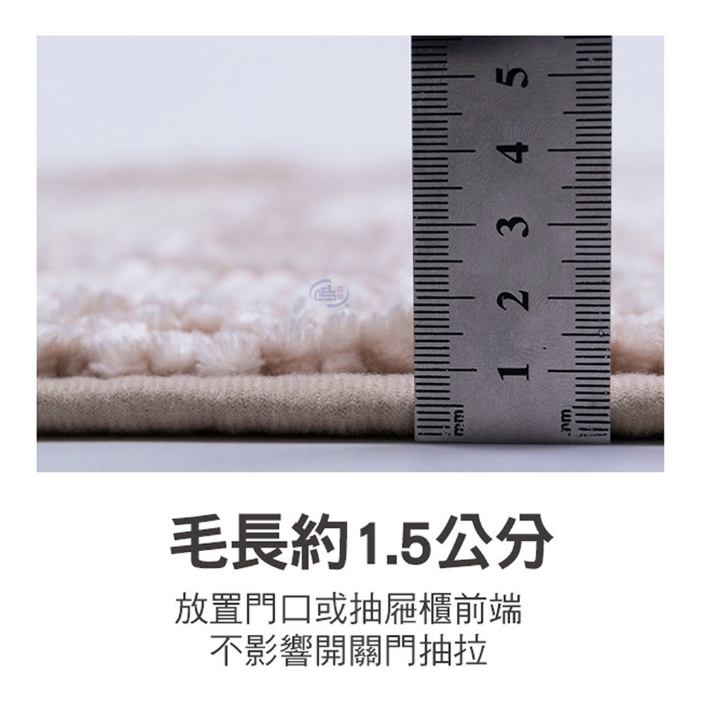 【百鈴】 Aqua亮麗柔軟超吸水防滑地墊(地墊/地毯/吸水墊/防滑地墊/室內地墊/雪尼爾)-細節圖7