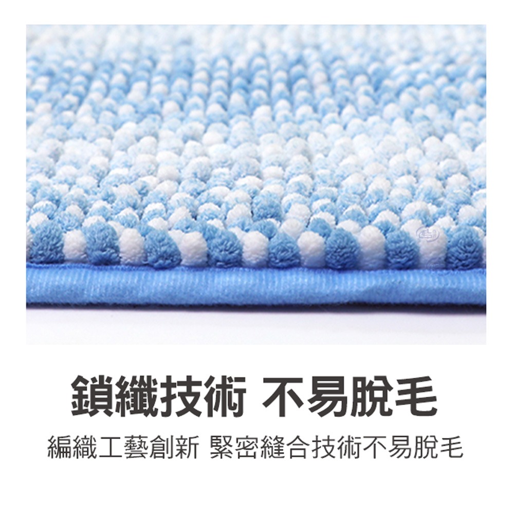 【百鈴】Aqua柔軟QQ超吸水地墊(地墊/地毯/吸水墊/防滑地墊/室內地墊/雪尼爾)-細節圖8