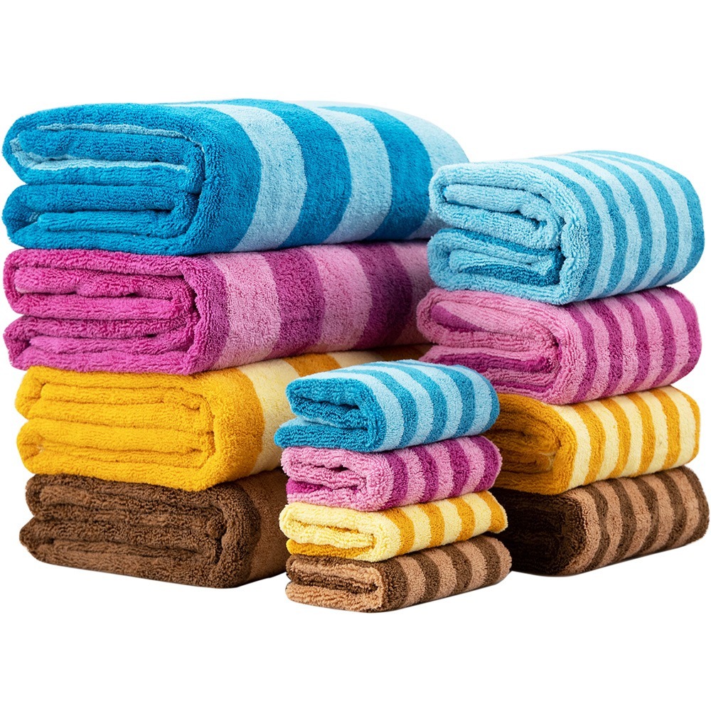 小方巾*4條+大毛巾*4條+大浴巾*4條