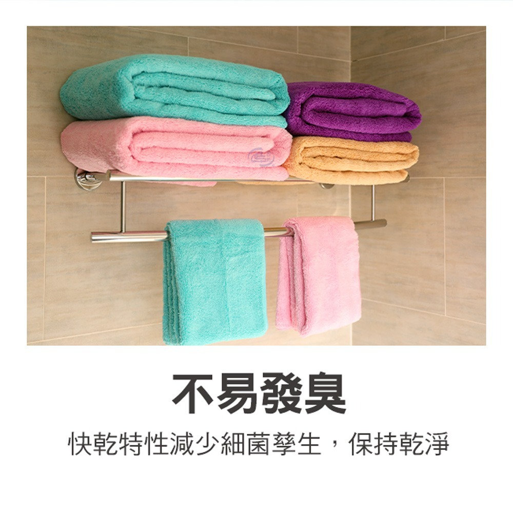 【百鈴】Aqua超乾爽舒適巾L大浴巾-超值組(吸水巾/身體巾/沙灘巾/透氣巾/大號浴巾)-細節圖8