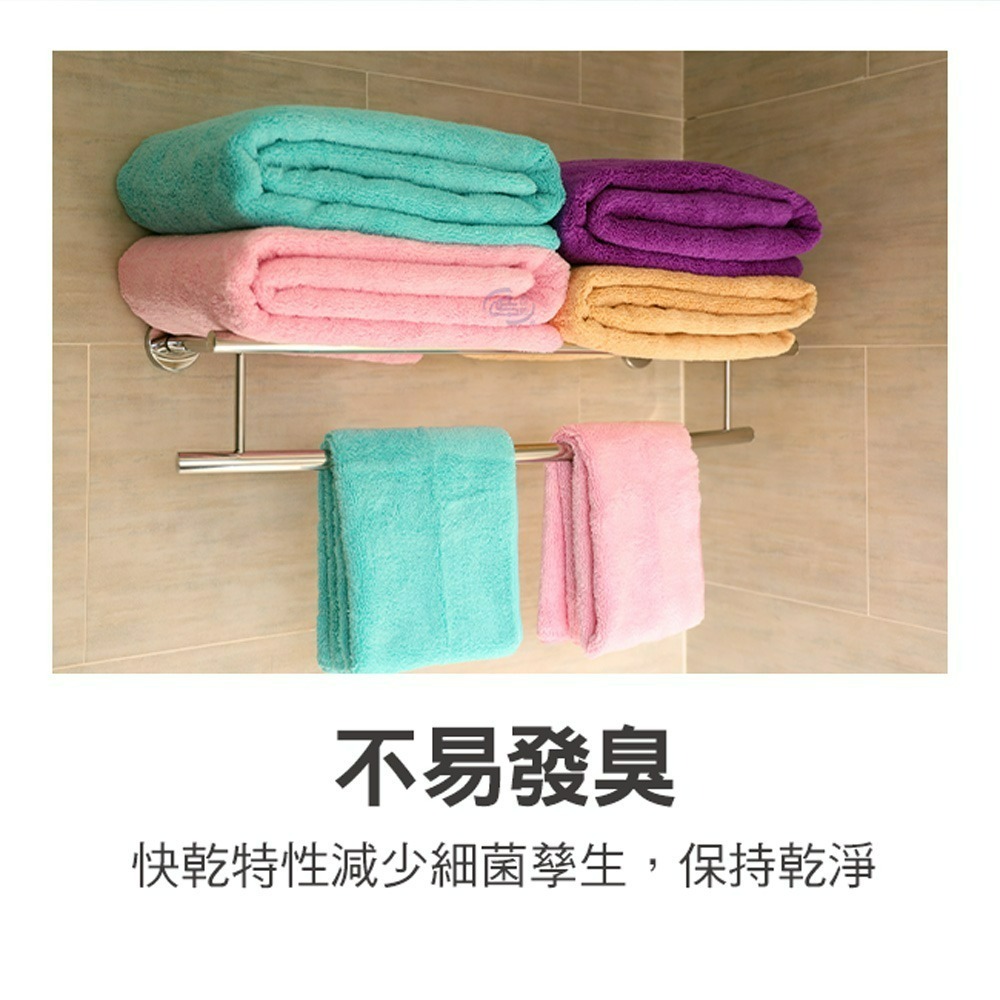 【百鈴】Aqua超乾爽舒適巾L大浴巾(吸水巾/身體巾/沙灘巾/透氣巾/大號浴巾)-細節圖8