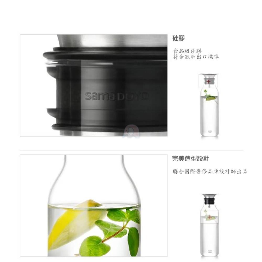 360度重力控水高硼硅玻璃冷水壺-900ML(玻璃壺/玻璃瓶/水瓶/冷水瓶/飲料壺/咖啡壺/廚之坊/Linox)-細節圖5