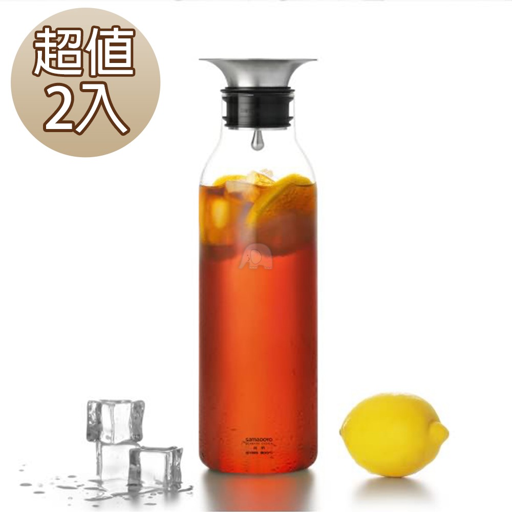 360度重力控水高硼硅玻璃冷水壺-900ML(玻璃壺/玻璃瓶/水瓶/冷水瓶/飲料壺/咖啡壺/廚之坊/Linox)-規格圖9