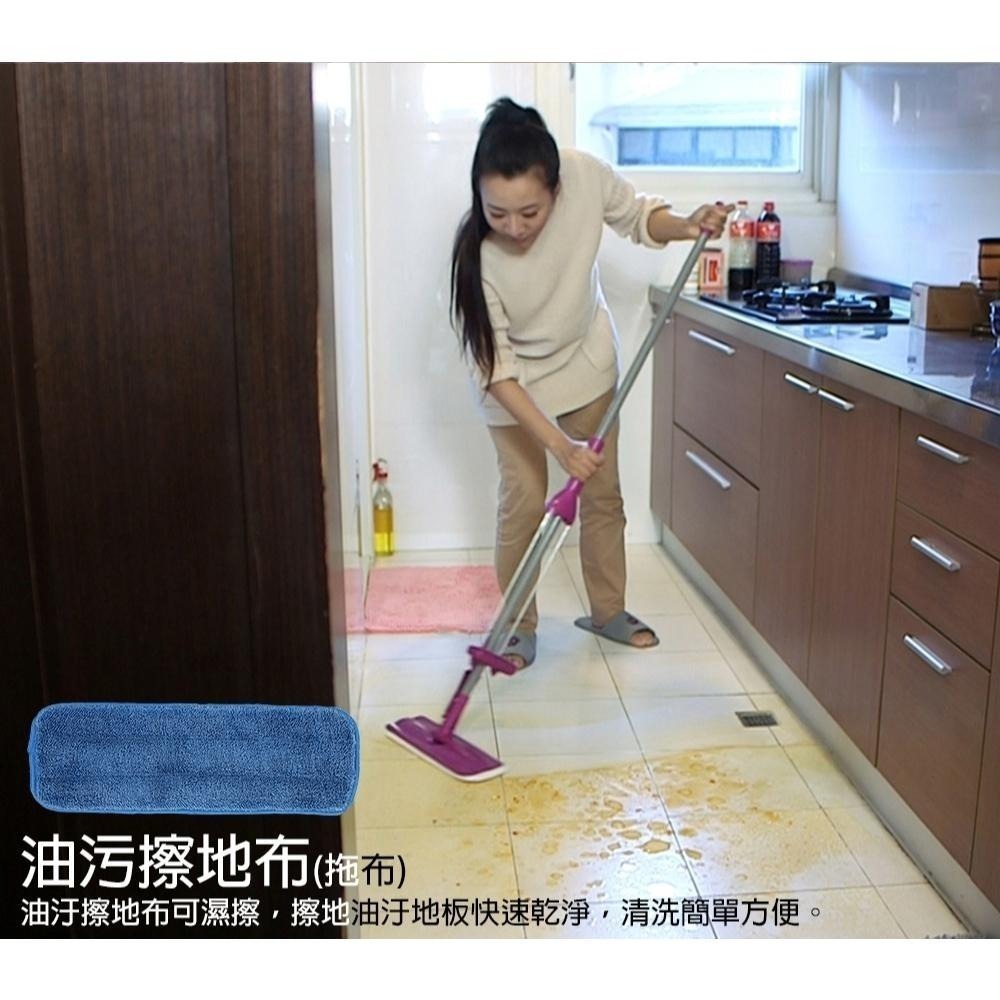 【百鈴】髒會滅免沾手自擠式平板拖把(平拖/免沾手/大板/吸水/乾濕兩用/除塵/地板清潔)-細節圖8