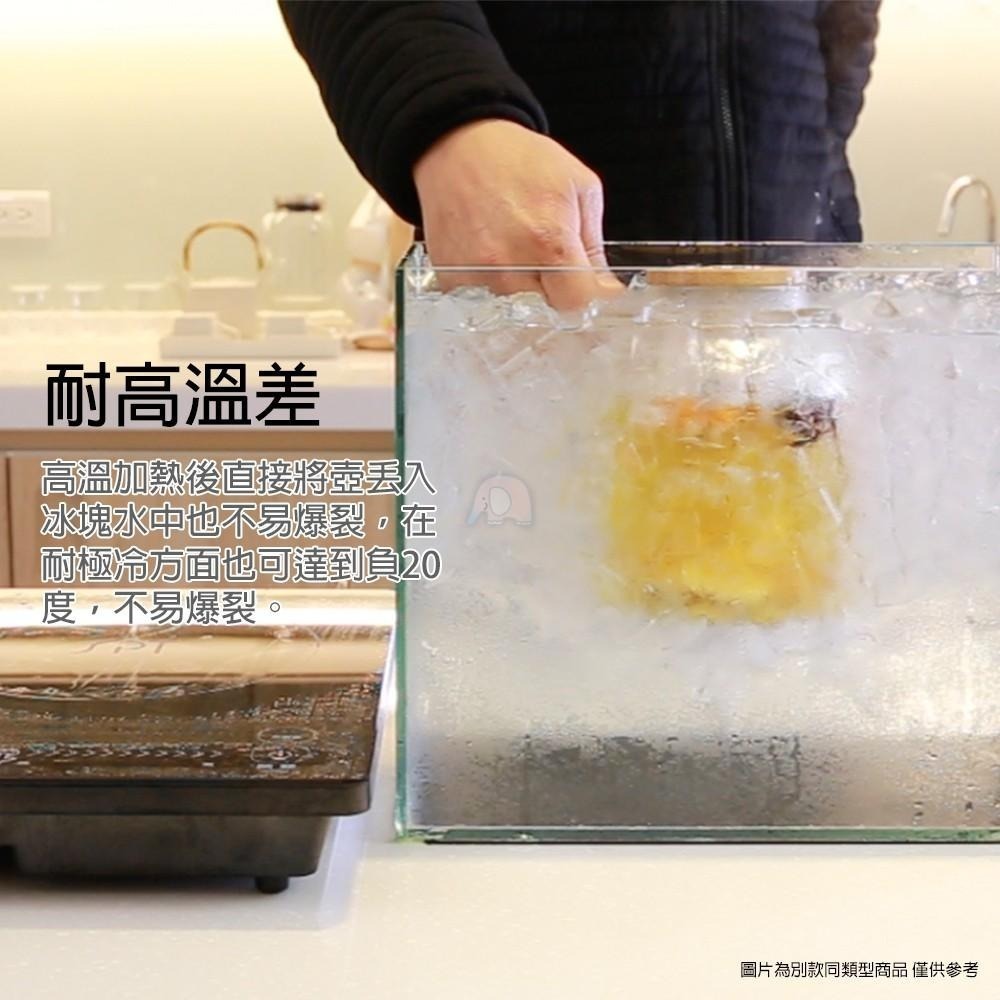 【Railio】摩登花茶耐熱玻璃壺(玻璃壺/玻璃瓶/水瓶/冷水瓶/冷水壺/飲料壺/咖啡壺/廚之坊/Linox)-細節圖3