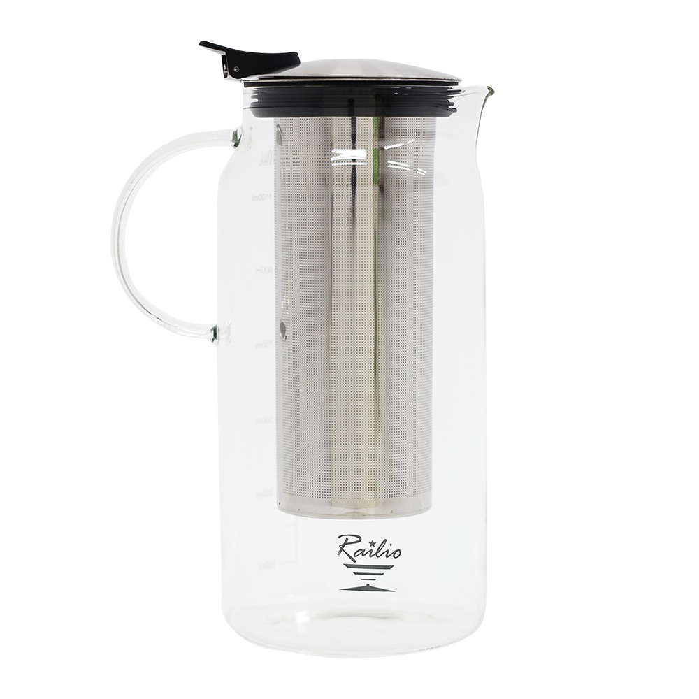 【Railio】摩登花茶耐熱玻璃壺(玻璃壺/玻璃瓶/水瓶/冷水瓶/冷水壺/飲料壺/咖啡壺/廚之坊/Linox)-規格圖9
