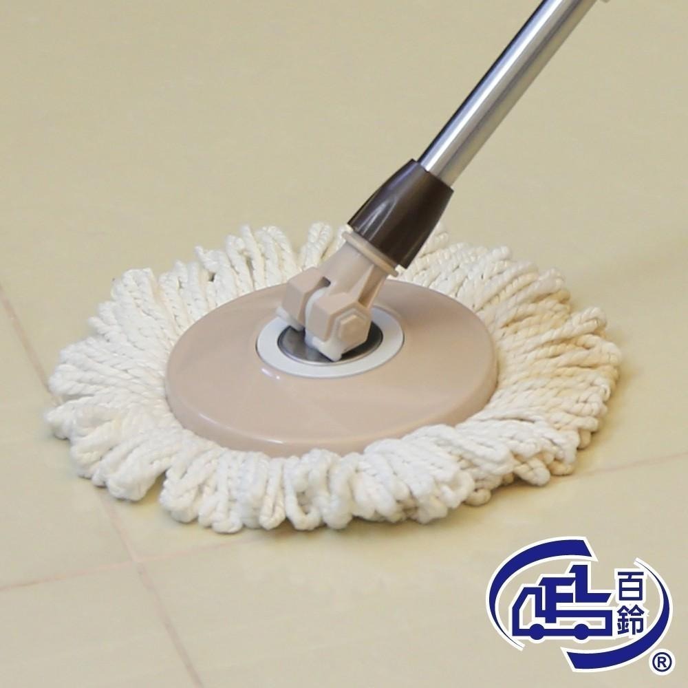 【百鈴】易指神脫超省力省空間甩水拖-超細纖維拖布(需搭配易指神脫超省力省空間拖把使用)-細節圖2