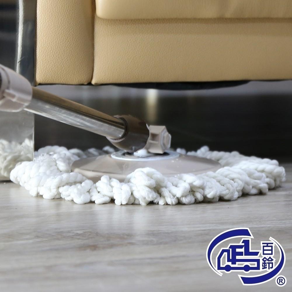 【百鈴】易指神脫超省力省空間甩水拖-超細纖維拖布(需搭配易指神脫超省力省空間拖把使用)-細節圖5