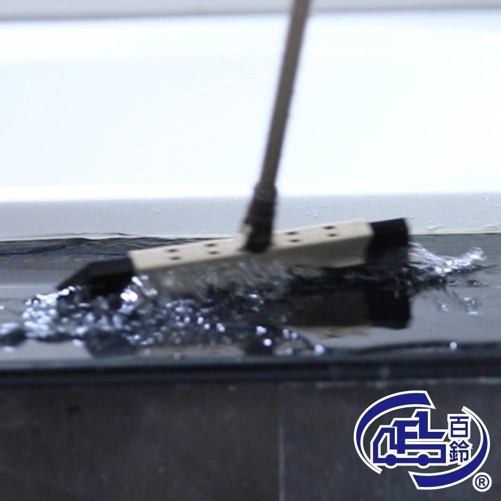 【百鈴】魔淨乾濕兩用掃-2桿4頭(刮水/掃把/海綿掃把/刮刀/打掃)-細節圖4