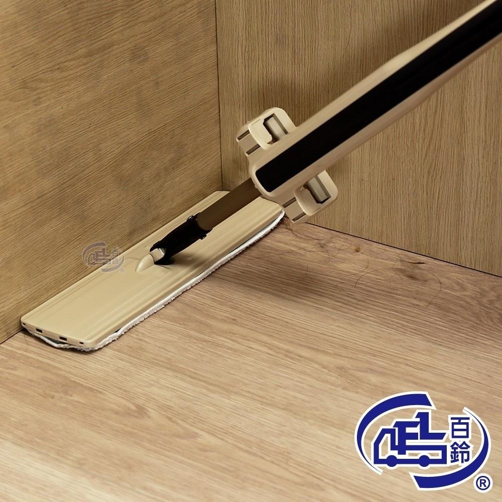 【百鈴】豪省力免沾手自擠式可站立大板拖-極細纖維魔勾去汙拖布(需搭配豪省力免沾手自擠式可站立大板拖)-細節圖2