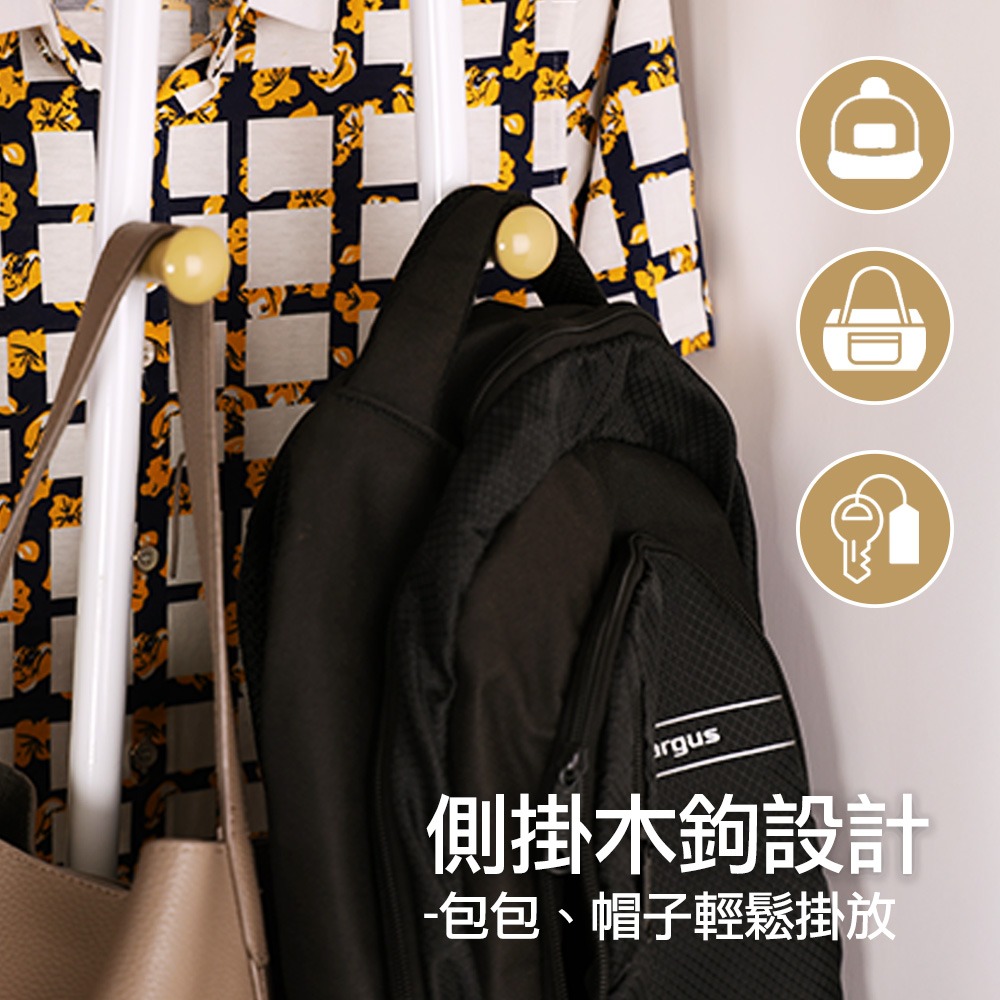 【百鈴】衣立不倒A字型室內掛放兩用雙層掛衣架(曬衣架/掛衣架/室內衣架/移動架/毛巾架)-細節圖6