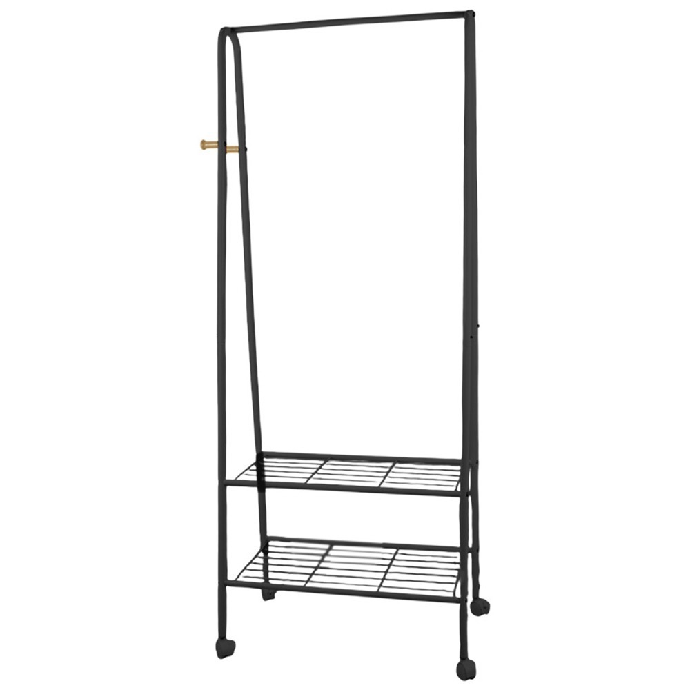 【百鈴】衣立不倒A字型室內掛放兩用雙層掛衣架(曬衣架/掛衣架/室內衣架/移動架/毛巾架)-規格圖10