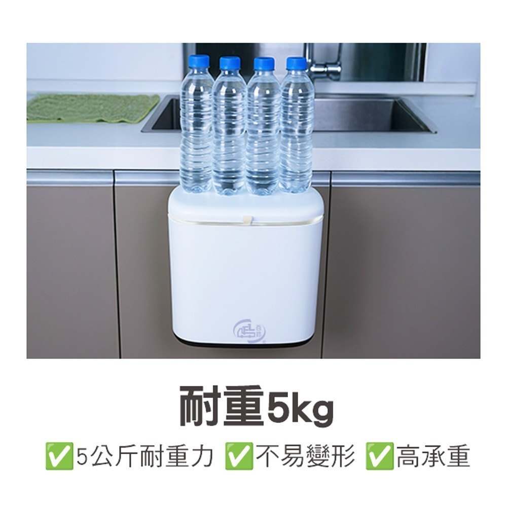 【百鈴】髒會滅不鏽鋼雙開廚餘垃圾桶5公升+活性除味包3包(雙開廚餘桶/不鏽鋼垃圾桶/廚房垃圾桶/掀蓋式垃圾)-細節圖6