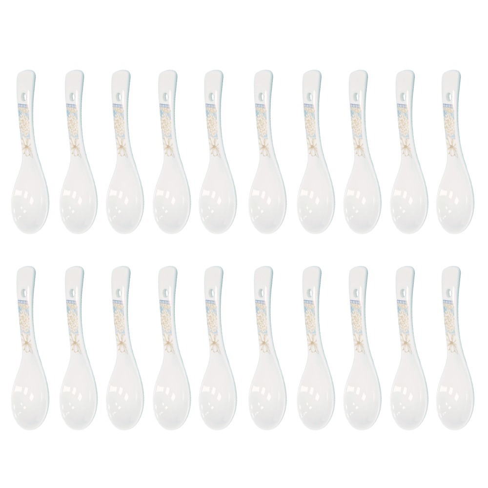 【德昌】青花瓷陶瓷湯匙(日用餐具/陶瓷湯匙/陶瓷餐具/防燙湯匙/環保湯匙/防滑湯匙)-規格圖11