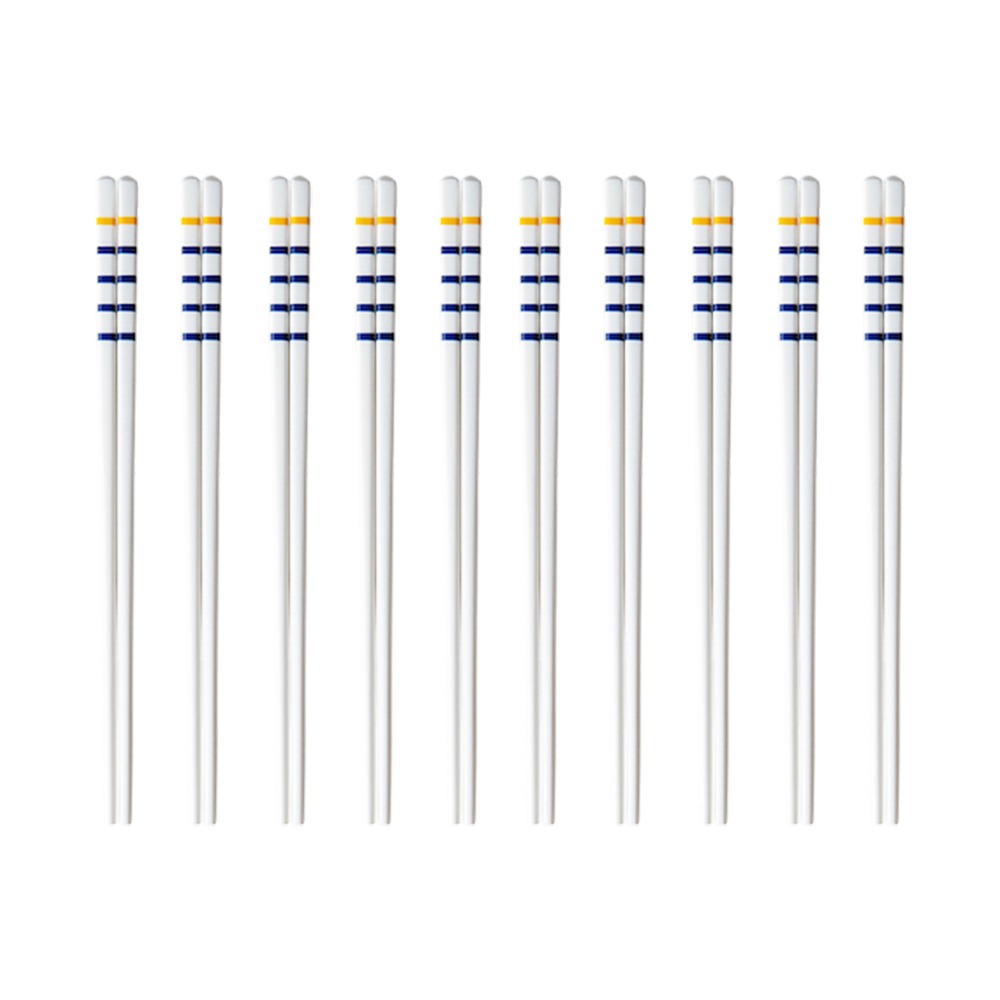 【德昌】似水條紋陶瓷筷(日用餐具/陶瓷筷/陶瓷餐具/防滑筷/環保筷/方形筷)-規格圖11