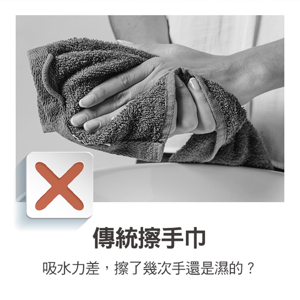 【百鈴】Aqua超吸水快乾擦手巾-大象-細節圖5
