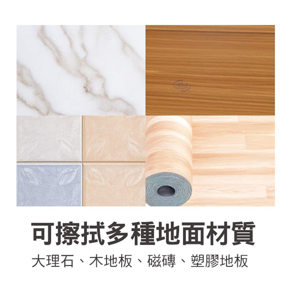 【百鈴】易指神脫手壓旋轉淨汙分離拖把組(拖把/氈黏拖把/淨汙分離水桶/乾濕分離拖把/平板拖把/居家清潔)-細節圖7