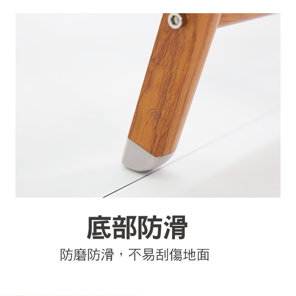 【百鈴】衣立不倒鋁合金A字型立式木紋掛衣架(掛衣架/室內掛衣架/衣架架子/落地衣架/A字型衣架/物收納架)-細節圖9