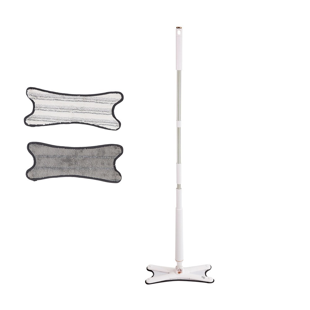 【百鈴】易秒擰免沾手X型豪華平板拖把(平拖/免沾手/大板/吸水/乾濕兩用/除塵/地板清潔)-規格圖11