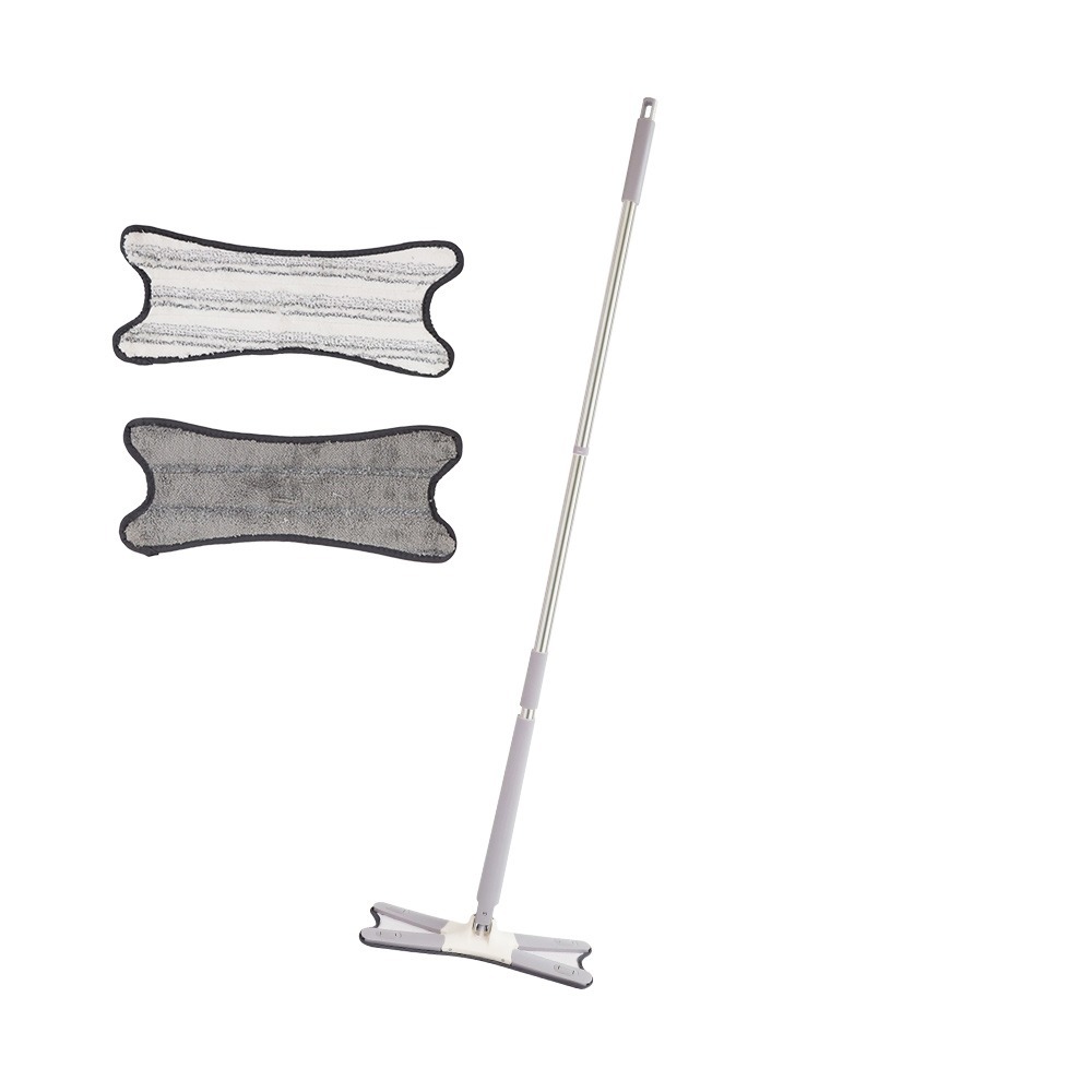 【百鈴】易秒擰免沾手X型加大平板拖把(平拖/免沾手/大板/吸水/乾濕兩用/除塵/地板清潔)-規格圖11