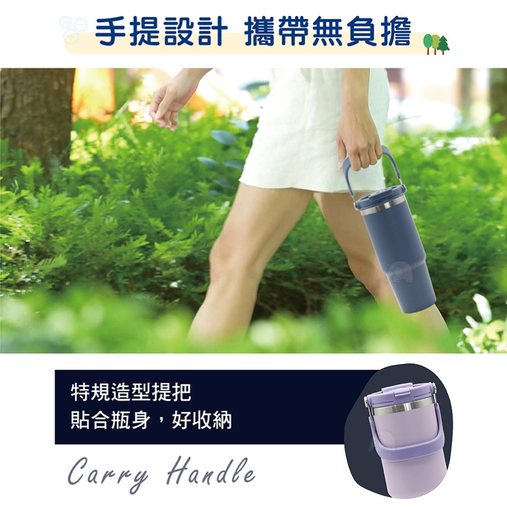 【Linox】Smakus負離子能量攜吸杯880ml(運動隨行杯/手提保溫杯/便攜吸管杯/超真空手提杯/效保溫杯)-細節圖9