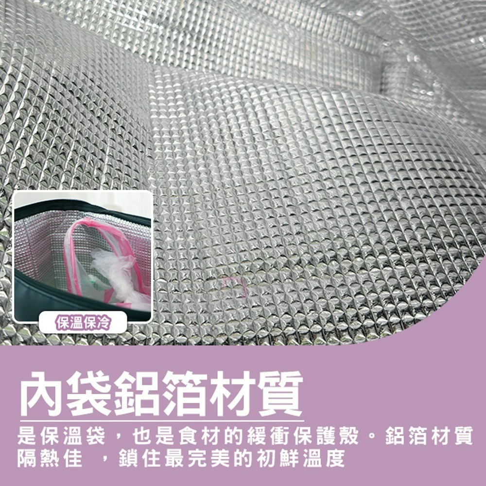 【德昌】輕便保溫保冷袋(保溫袋/保冷袋/防潑水保溫袋/防潑水保冷袋/可調肩背保溫袋/可調肩背保冷袋/野餐)-細節圖5