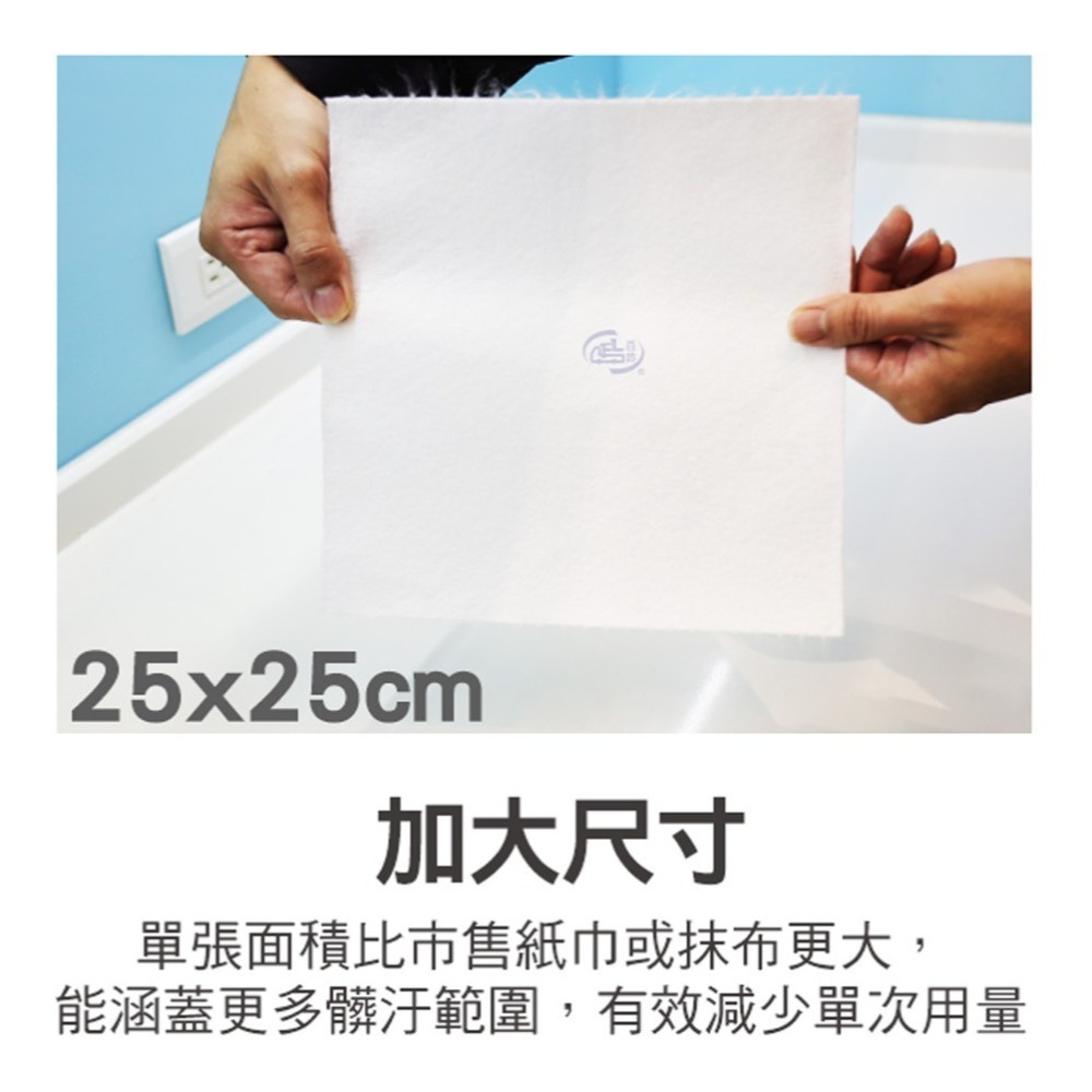 【百鈴】髒會滅竹纖維去油汙加厚週拋擦巾40張(竹纖維擦拭巾/加厚擦拭布/一次性抹布/清潔劑擦拭巾/廚房清潔紙巾)-細節圖5