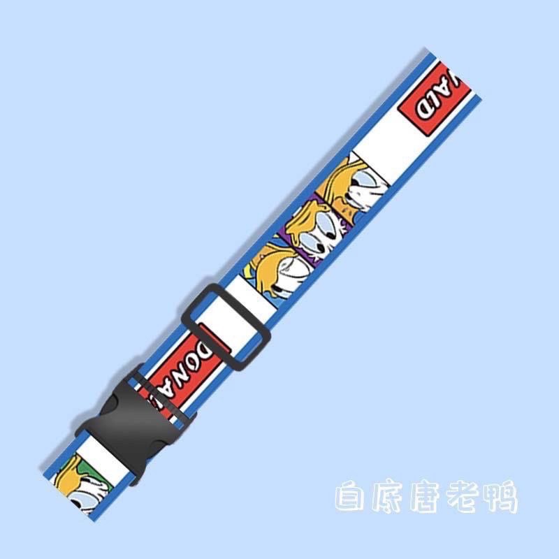 🛸 𝗪𝗮𝗸𝗼𝗼𝗻 台灣現貨 唐老鴨行李綁帶 行李束帶 行李帶 行李捆綁帶 卡通行李束帶 一字帶 一字束帶 迪士尼-細節圖4