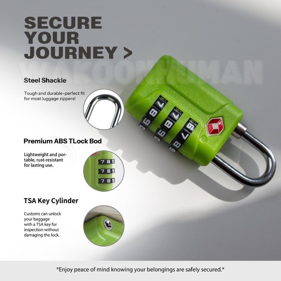 🛸極速出貨 tsa海關密碼鎖 行李專用鎖 行李包鎖 密碼鎖 tsa鎖 拉鍊鎖 海關鎖 行李箱鎖 健身房鎖 行李鎖 防盜鎖-細節圖5