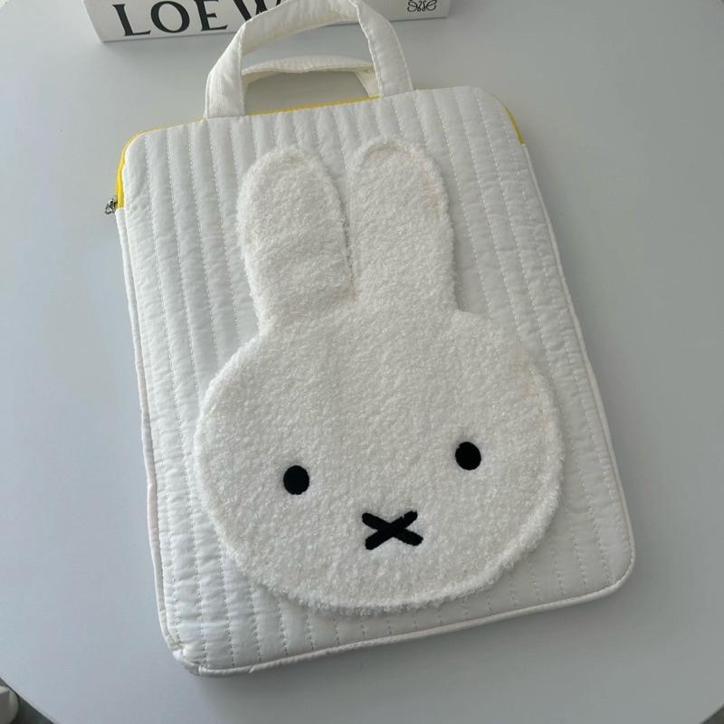 🛸台灣現貨 Miffy米菲兔 鮑里斯熊 12寸 13寸 14寸 平板防震包 電腦包 平板電腦 卡通平板包 旅行 平板收納-細節圖3