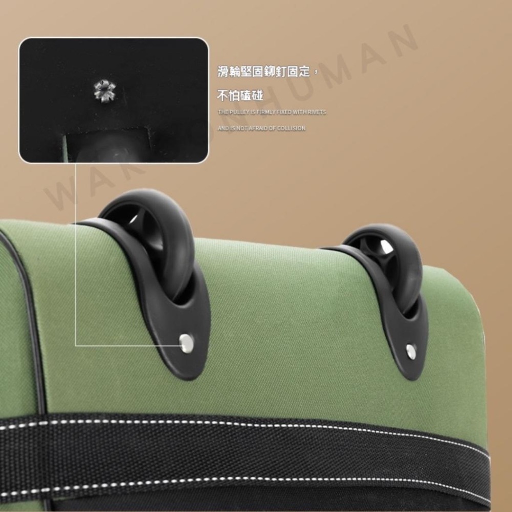 🛸現貨 大容量滾輪托運行李袋 托運行李袋 行李包 行李袋 托運包 托運袋 大號行李包 超大托運袋 滾輪包 搬家袋 露營包-細節圖5