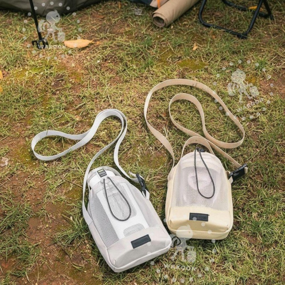 🛸台灣現貨 手搖飲必備小包 水壺手機小包 健身水壺包 手機包 飲料包 斜背包 旅行小包 側背包 男包 側肩包-細節圖9