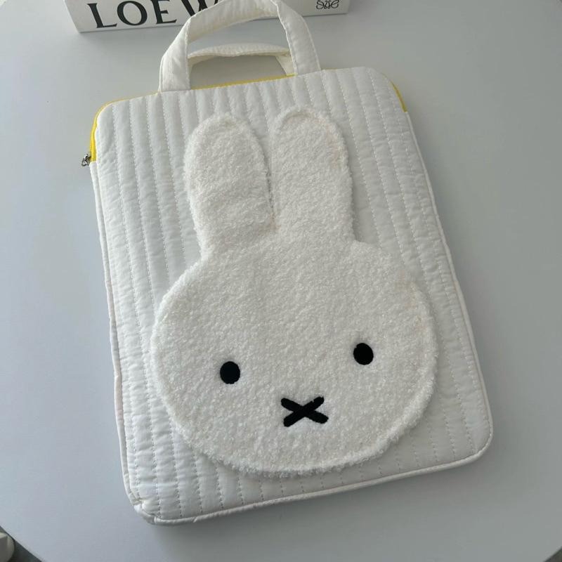 台灣現貨 Miffy米菲兔 鮑里斯熊 12寸 13寸 14寸 平板防震包 電腦包 平板電腦 卡通平板包 旅行 平板收納-細節圖3