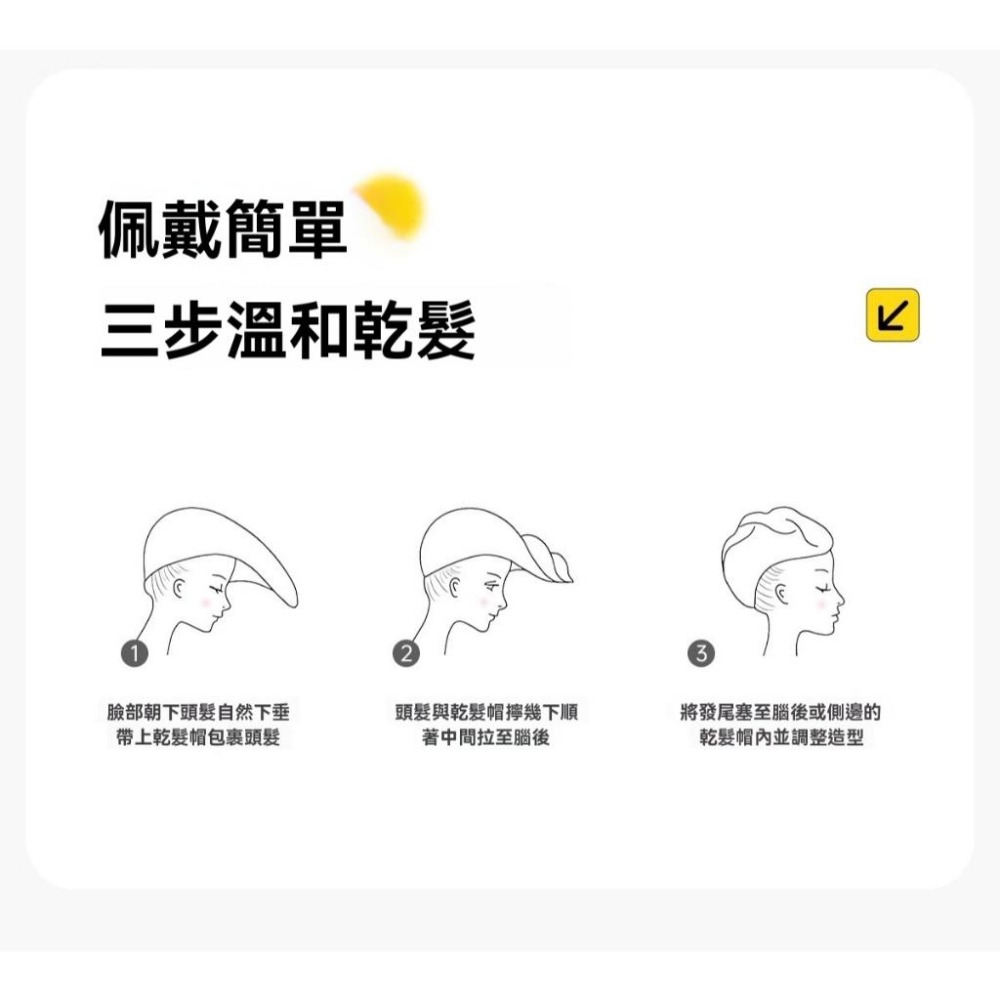 台灣現貨 加厚旅行乾髮帽 免洗瞬吸乾髮巾 免洗髮帽 一次性乾髮帽 擦髮毛巾 乾髮帽 包頭巾 乾髮帽 免洗毛巾 爾木萄-細節圖8