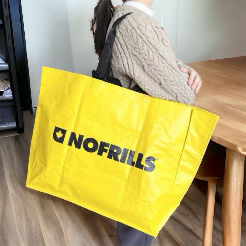 台灣現貨 特大號JUMBO荷蘭超市購物袋 防水環保袋 手提袋 收纳袋 搬家袋 肩背袋 大袋子 編織袋-細節圖8