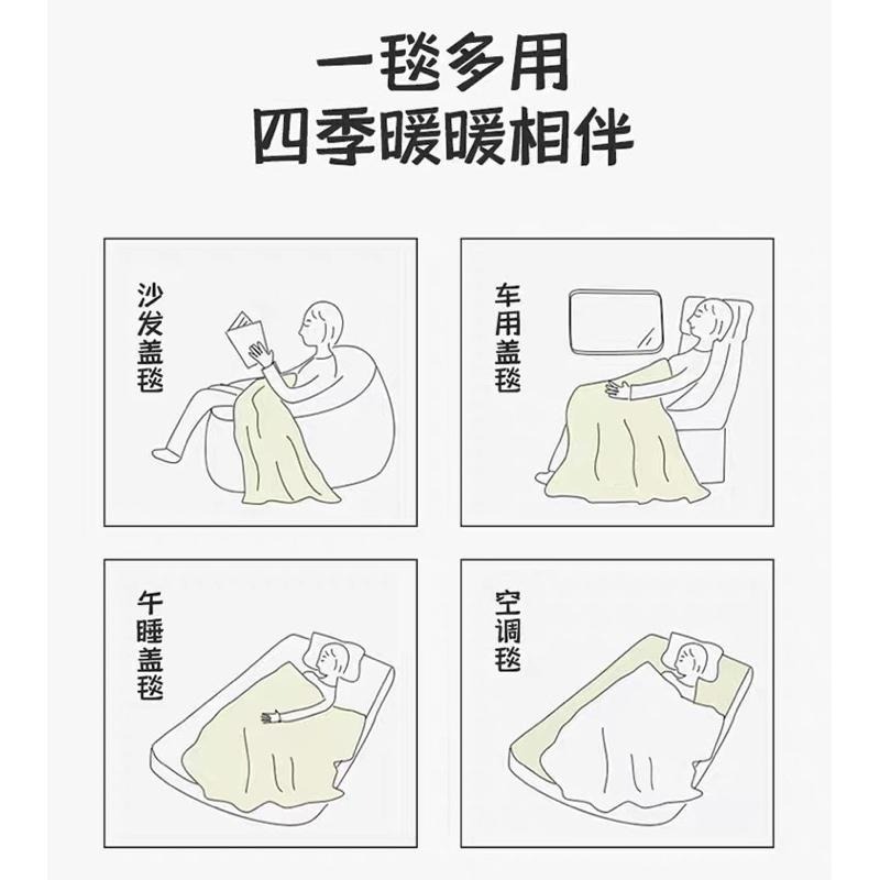 台灣現貨 北歐水晶絨空調毯 午睡毯 沙發毛毯 法蘭絨毯 毯子 單人被 雙人被 薄被 兒童毯 棉被 四季被 交換禮物-細節圖7