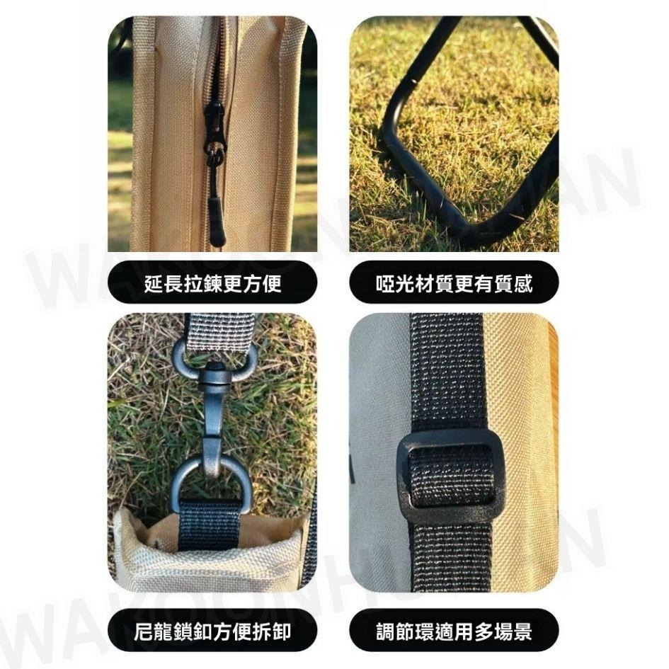 🛸台灣現貨 排隊神器 露營野餐 可斜背折疊椅 收納板凳 收納椅 露營椅 折疊椅 摺疊凳 凳子 小椅子 折疊椅-細節圖8