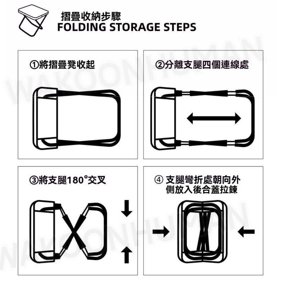 🛸台灣現貨 排隊神器 露營野餐 可斜背折疊椅 收納板凳 收納椅 露營椅 折疊椅 摺疊凳 凳子 小椅子 折疊椅-細節圖9