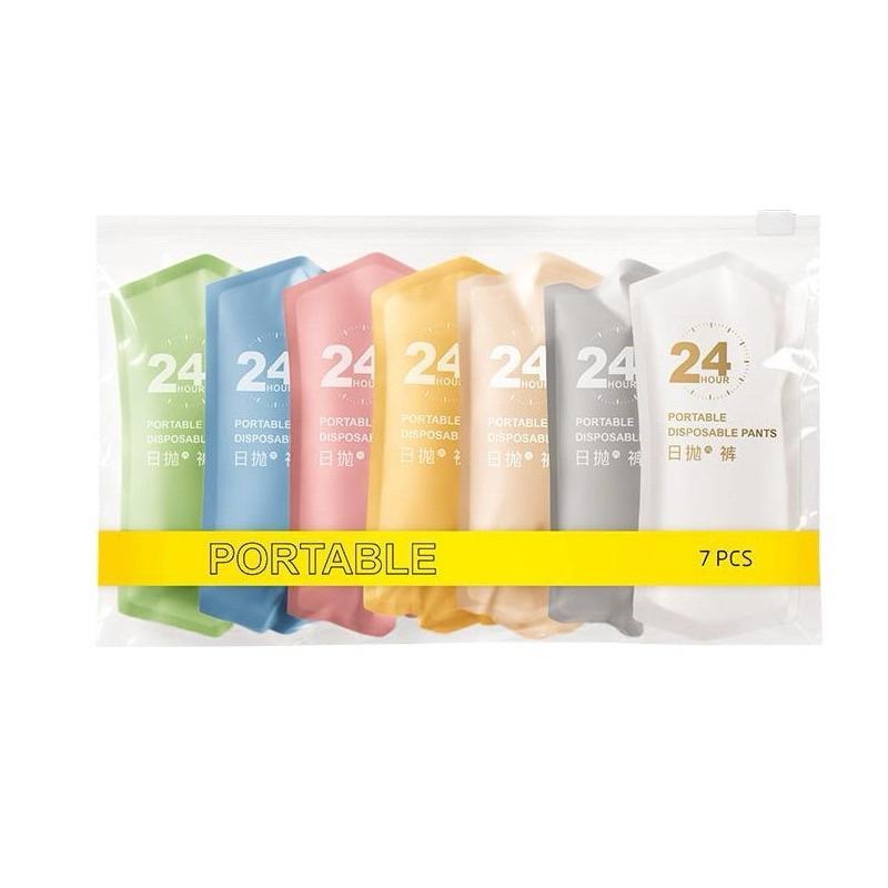 台灣現貨 莫蘭迪5日拋內褲 免洗內褲 女 獨立包裝 內褲 女生免洗內褲 旅行免洗內褲 孕婦免洗褲 生理期 免洗褲 待產-細節圖2