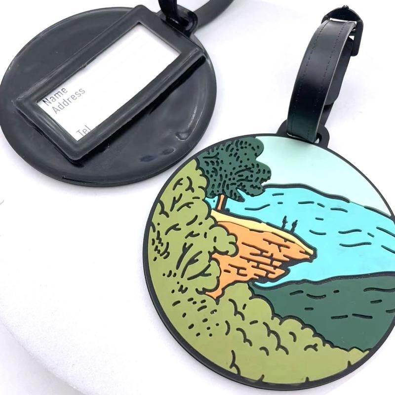 台灣現貨 峽谷露營行李吊牌 峽谷行李吊牌 飄帶 行李吊牌 登機牌 識別證 吊飾 行李掛牌 行李箱吊牌 掛牌-細節圖7