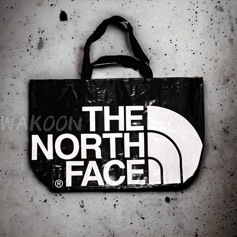 台灣現貨 限量正版THE NORTH FACE 防水編織購物袋 大容量購物袋 購物袋 大型購物袋 搬家袋 北臉 提袋-細節圖7