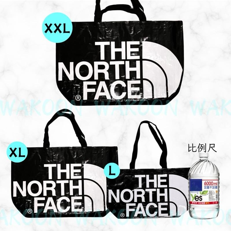 台灣現貨 限量正版THE NORTH FACE 防水編織購物袋 大容量購物袋 購物袋 大型購物袋 搬家袋 北臉 提袋-細節圖9