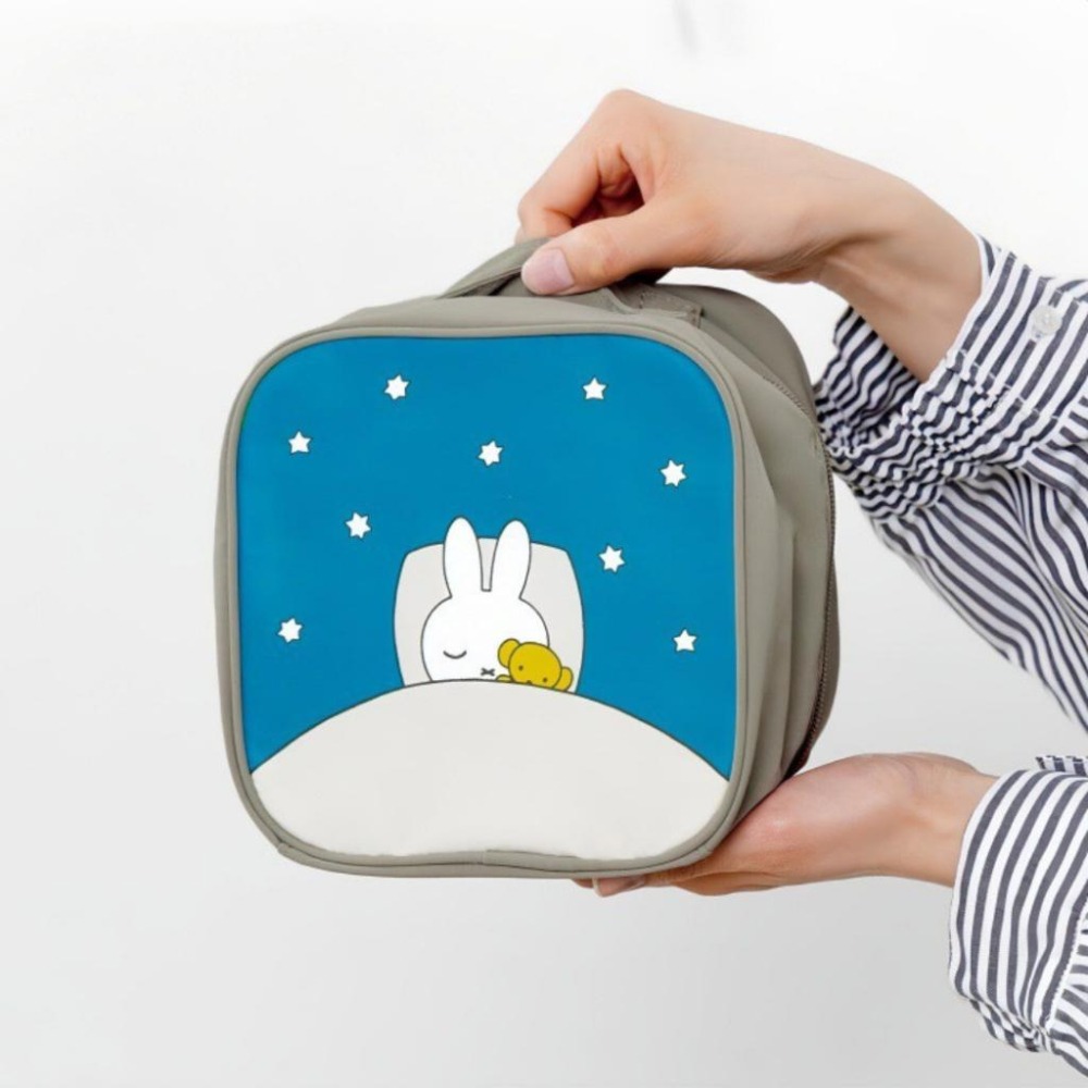 台灣現貨 日本米飛兔多隔層化妝包 手提收納包 化妝包 藥包 口紅包 洗漱包 急救包 收納包 衛生棉包 米飛兔 小包-細節圖3